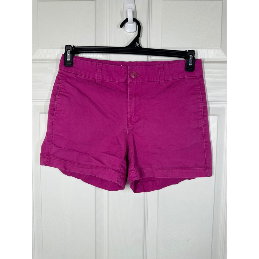 GAP Shorts Womens 4 Pink Khakis by GAP Chino Flat Front Casual 7320